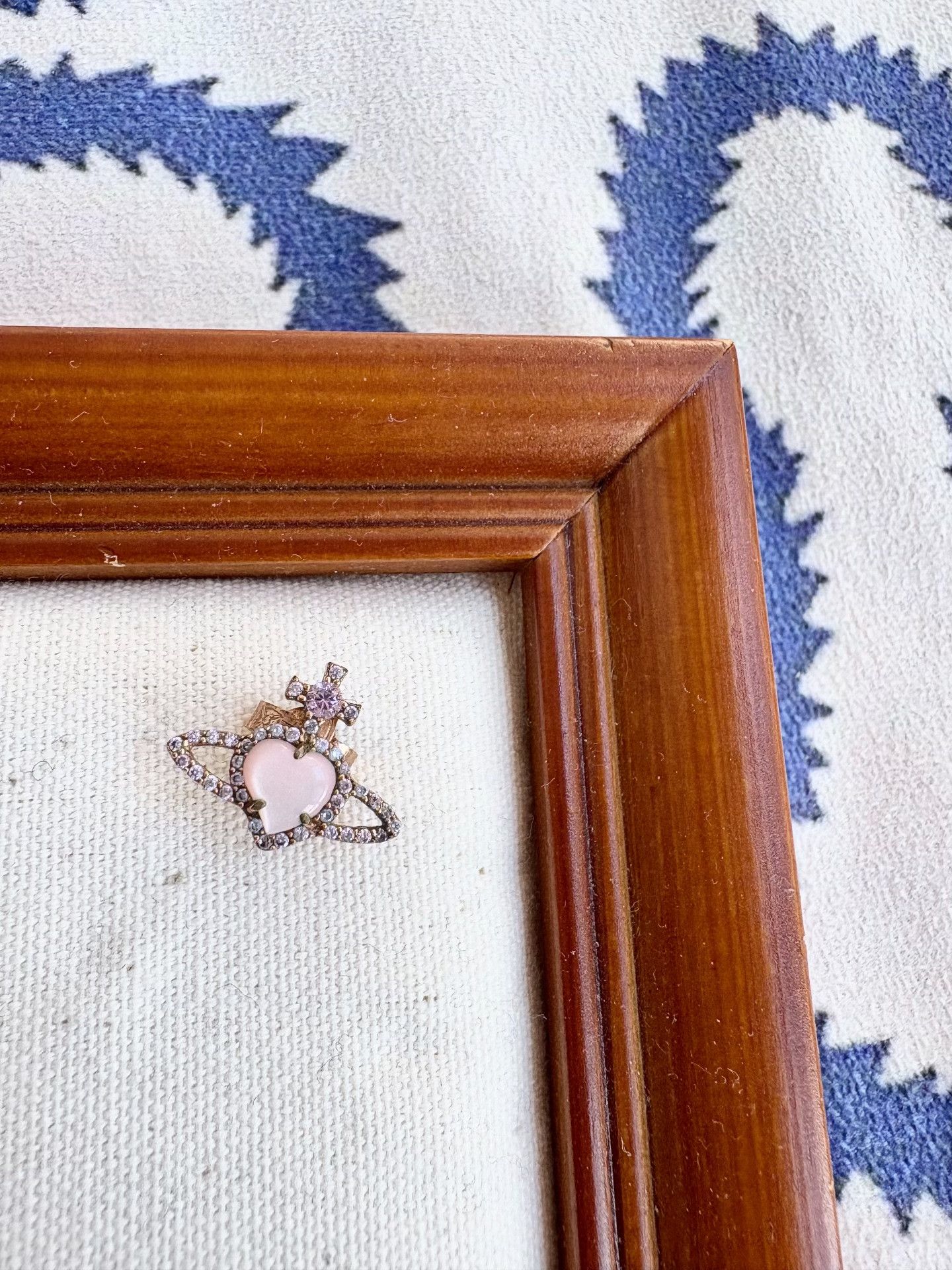 Vivienne Westwood Vivienne Westwood Vintage Pink Heart Single Earring Size ONE SIZE - 1 Thumbnail