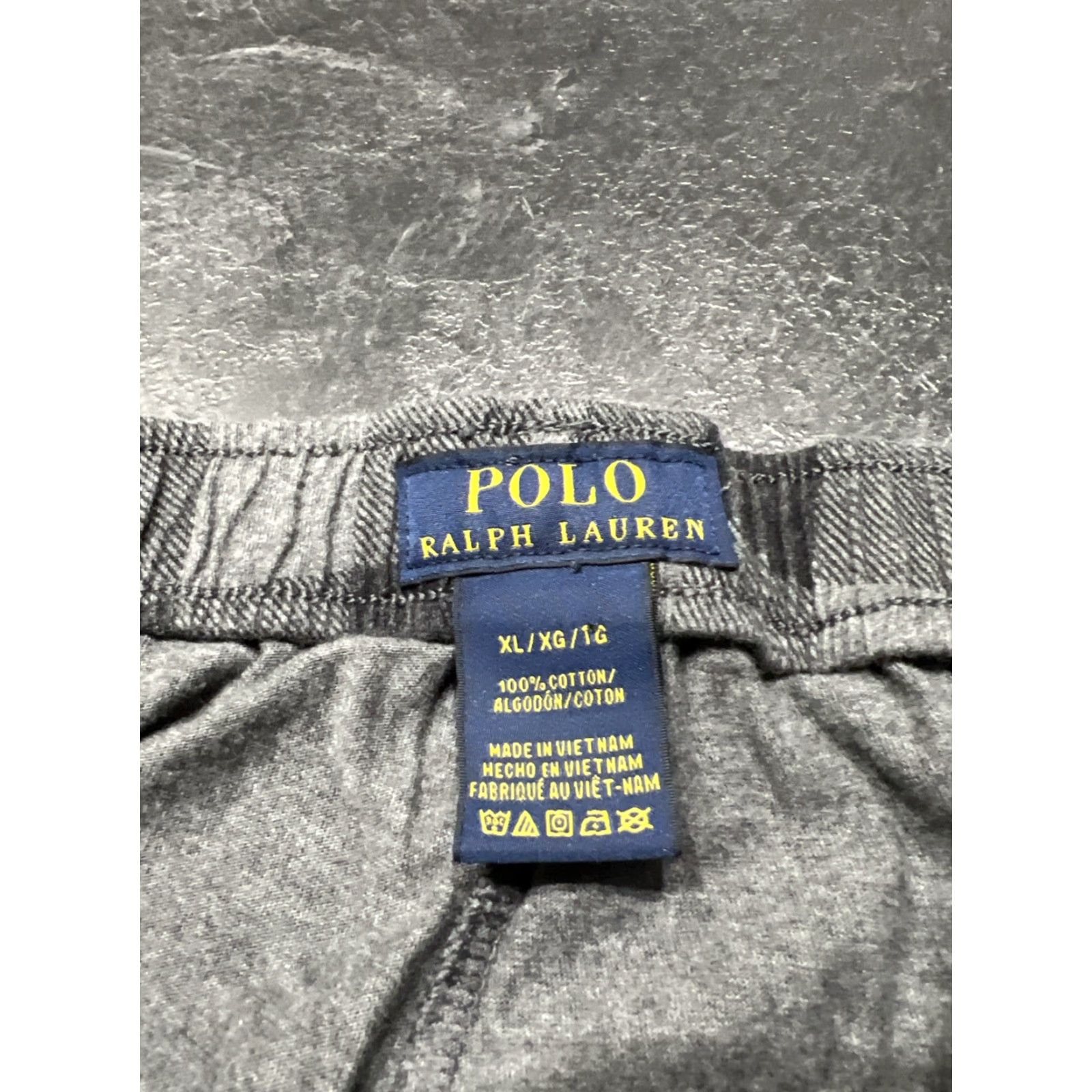 Polo Ralph Lauren Polo Ralph Lauren Sleepwear Pajama Pants Mens XL Gray Plaid Flannel Drawstring Pocket 100% Cotton Adult Regular Men Size US XL / EU 56 / 4 - 4 Thumbnail
