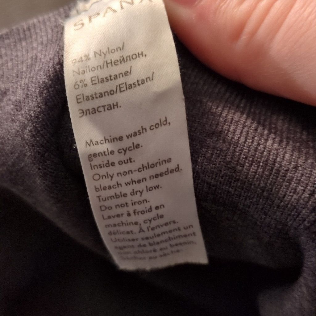 Spanx Spanx Gray Leggings Size Small Size 22" - 4 Thumbnail