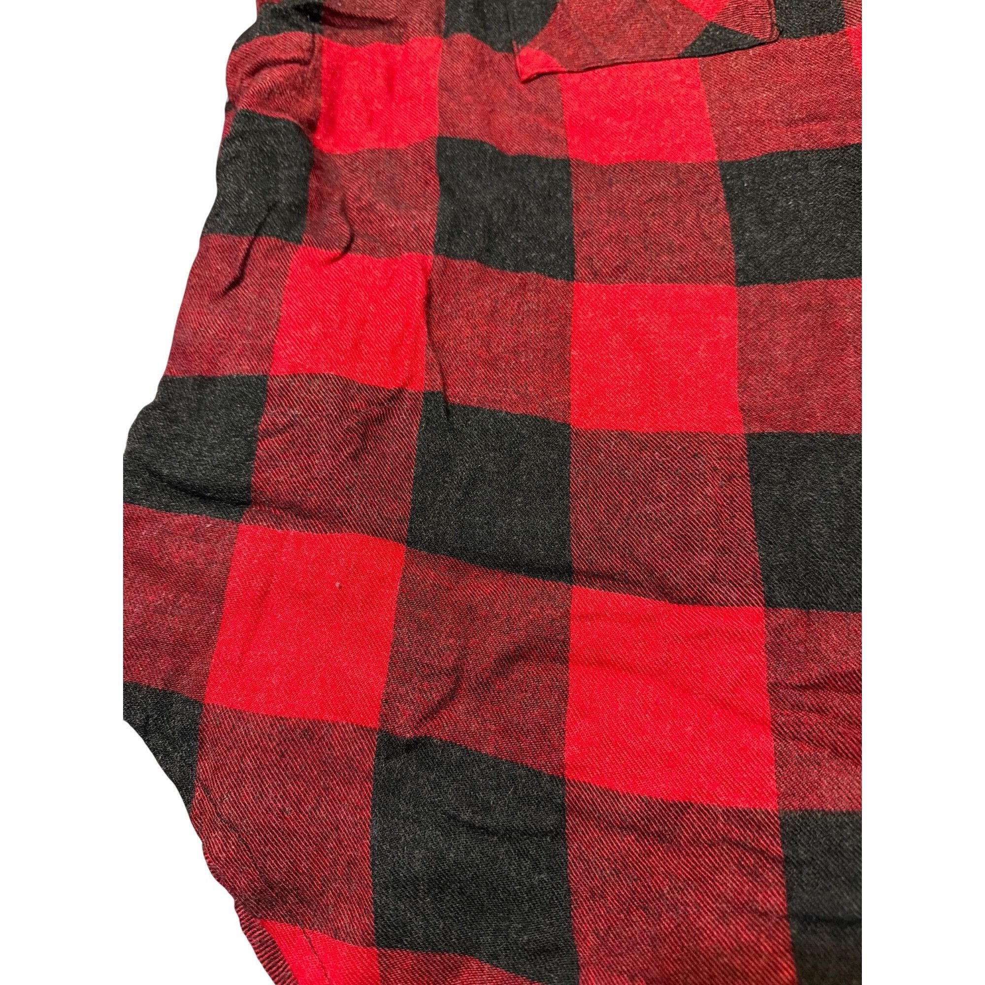 Torrid Torrid Harper Red Black Buffalo Plaid Shirt Chest Pockets 3/ Size L / US 10 / IT 46 - 2 Thumbnail