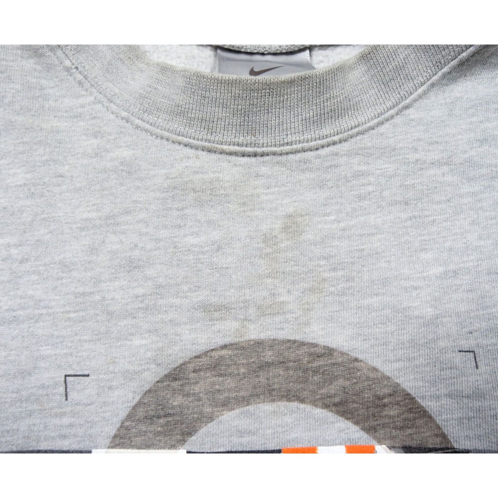 Nike Nike Sweatshirt Mens Large Gray Crewneck Pullover Y2K Vintage Swoosh Sweatshirt Size US L / EU 52-54 / 3 - 4 Thumbnail