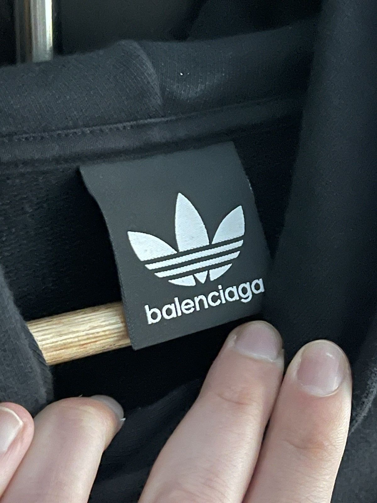Adidas × Balenciaga Hoodie Size US M / EU 48-50 / 2 - 3 Thumbnail