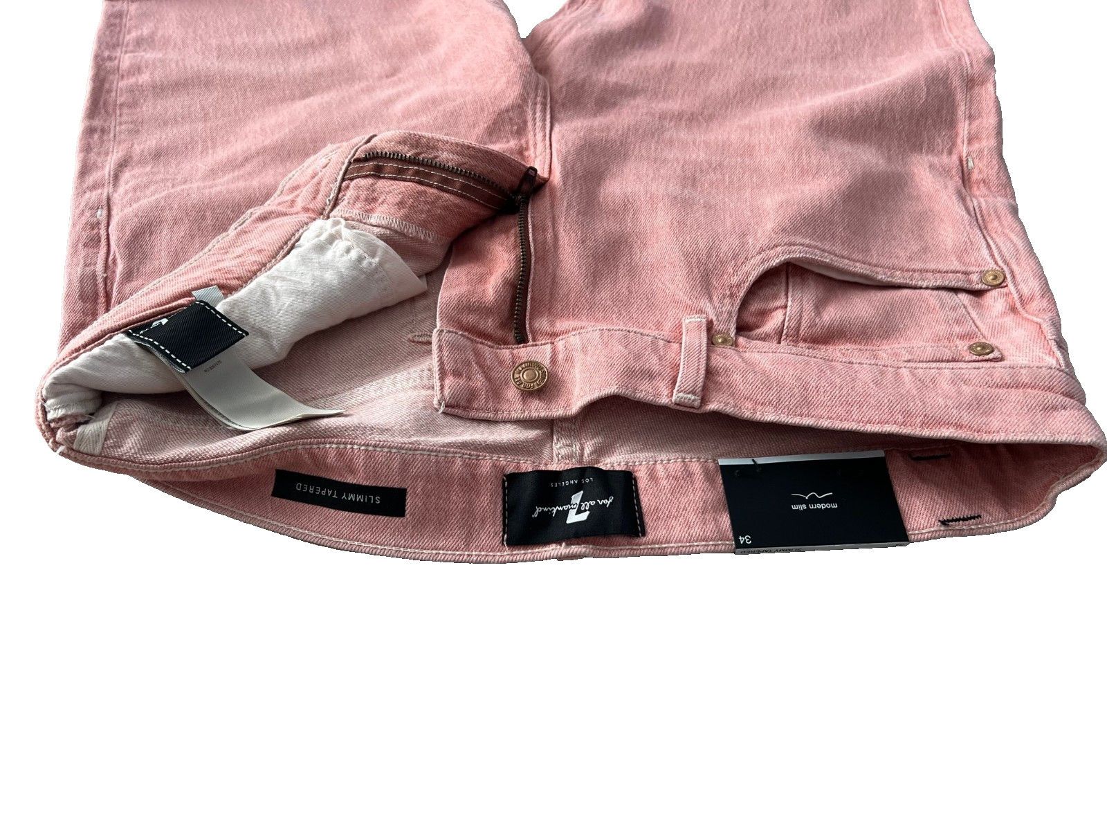 7 For All Mankind 7 For All Mankind Slimmy Tapered Nature Burnt Brick Size US 34 / EU 50 - 3 Thumbnail