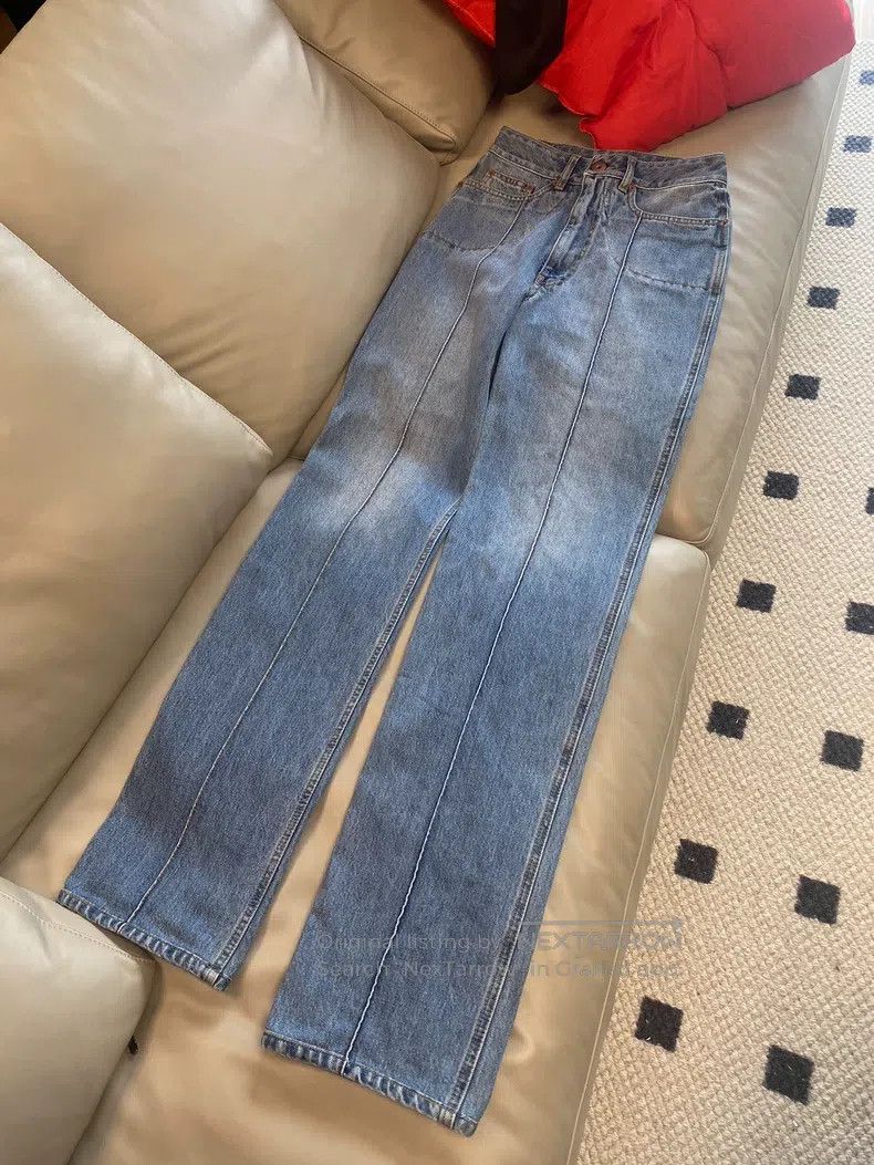 Maison Margiela Maison Margiela Line-stitched jeans Size 26" / US 2 / IT 38 - 1 Thumbnail