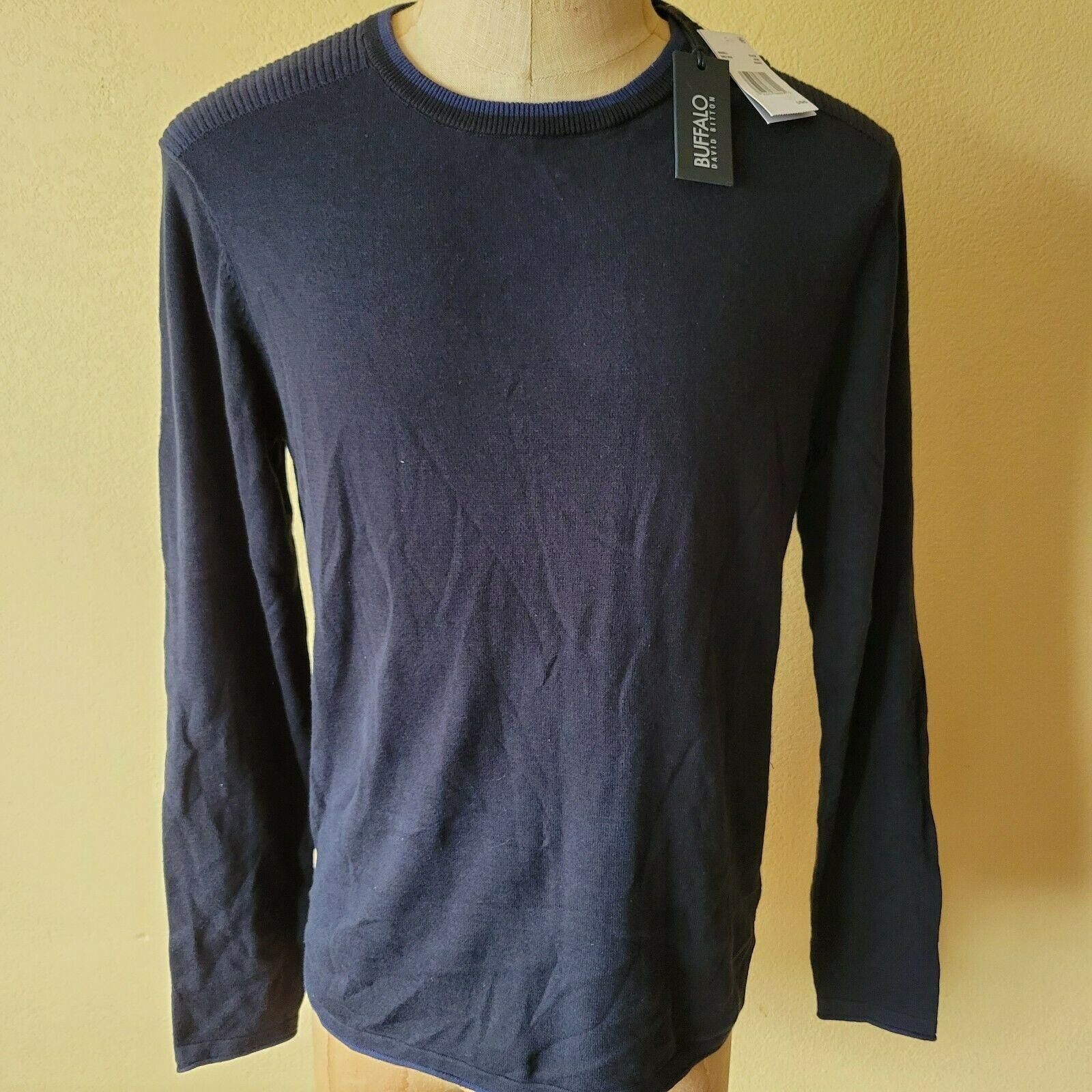 Buffalo David Bitton Men's Buffalo David Bitton Long-Sleeve Pullover Sweater Size Size US L / EU 52-54 / 3 - 3 Thumbnail
