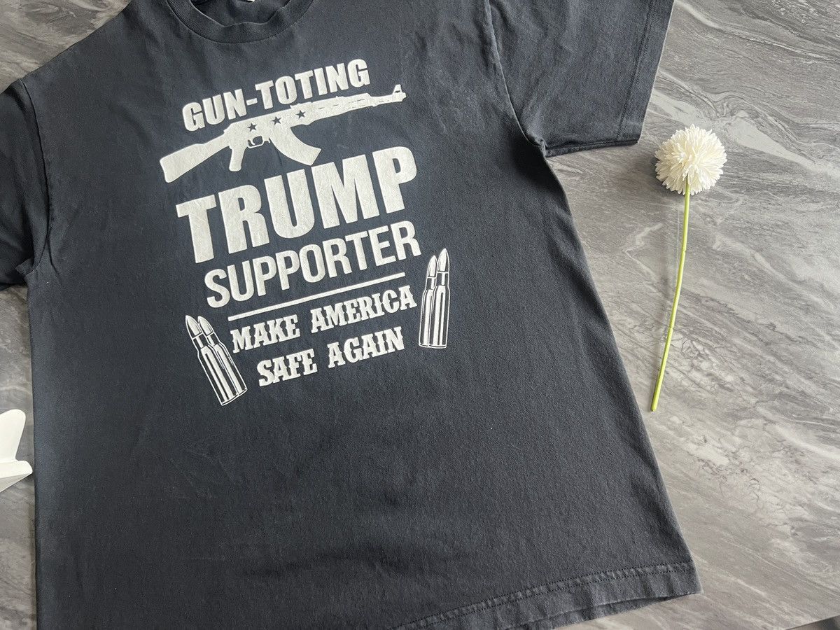 Donald Trump AK-47 : Gun Toting Trump Supporter Size US XL / EU 56 / 4 - 4 Thumbnail