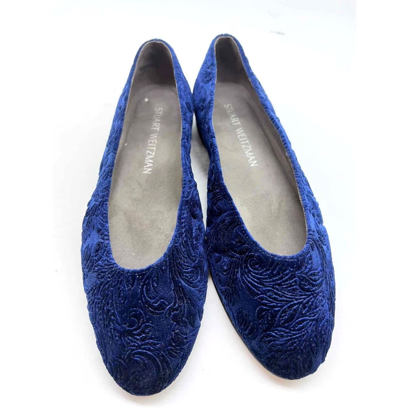 Stuart Weitzman Stuart Weitzman Navy Size 6 Slip On Flats Size US 6 / IT 36 - 5 Thumbnail