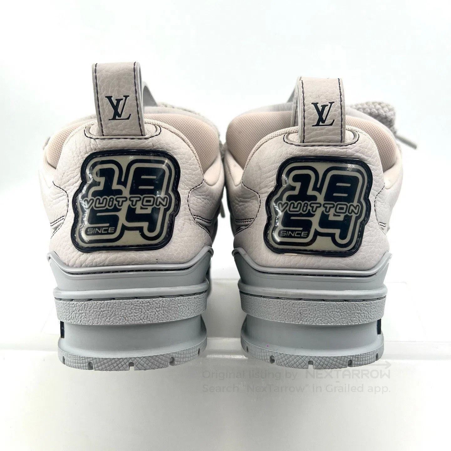 Louis Vuitton Louis Vuitton Skate Gray Sneakers. Size US 6.5 / IT 36.5 - 3 Thumbnail