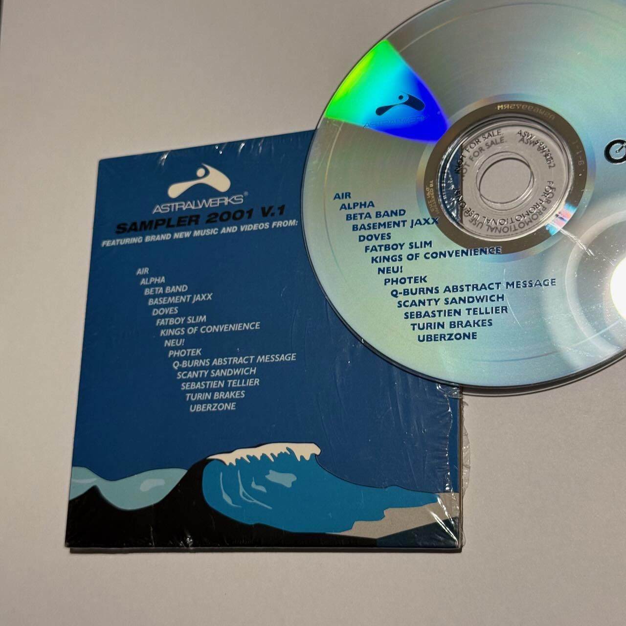 Levi's VTG Astralwerks Sampler 2001 V1 Enhanced CD Fatboy Slim RARE Size ONE SIZE - 7 Thumbnail