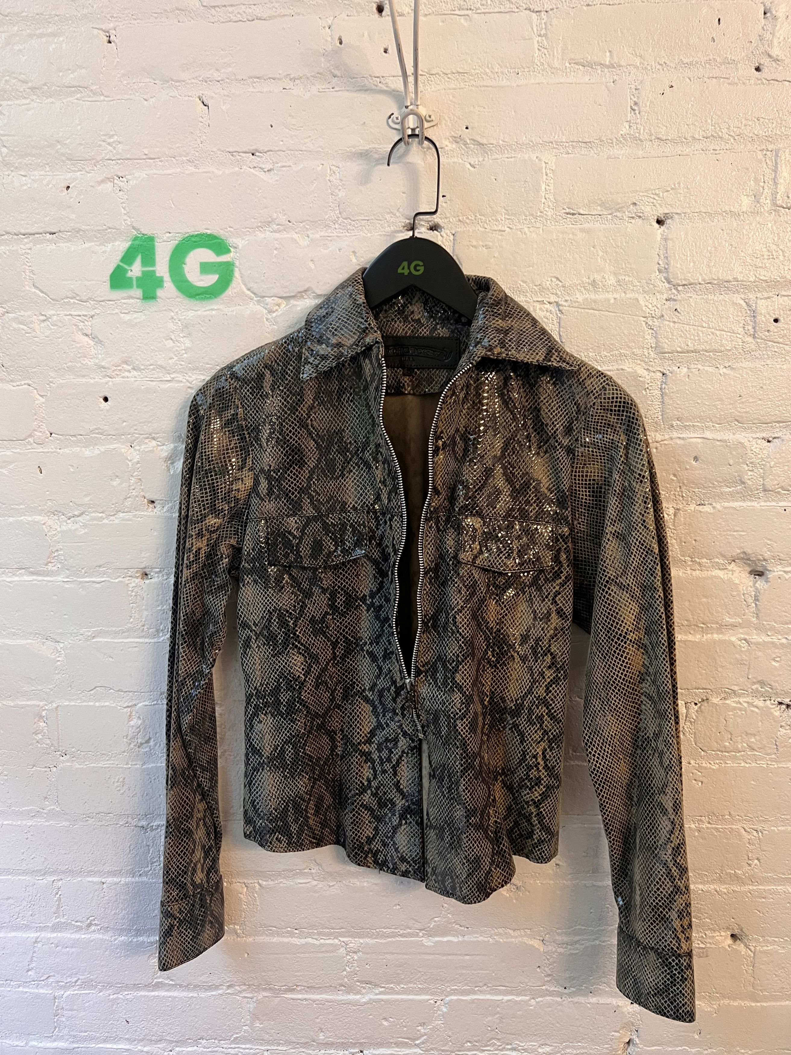 Chrome Hearts Chrome Hearts Snakeskin Python Jacket 4G SELLER Size US S / EU 44-46 / 1 - 5 Thumbnail