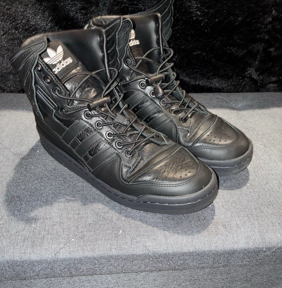 Adidas JS Jeremy Scott Forum Hi Wings 4.0 GY4419 Black