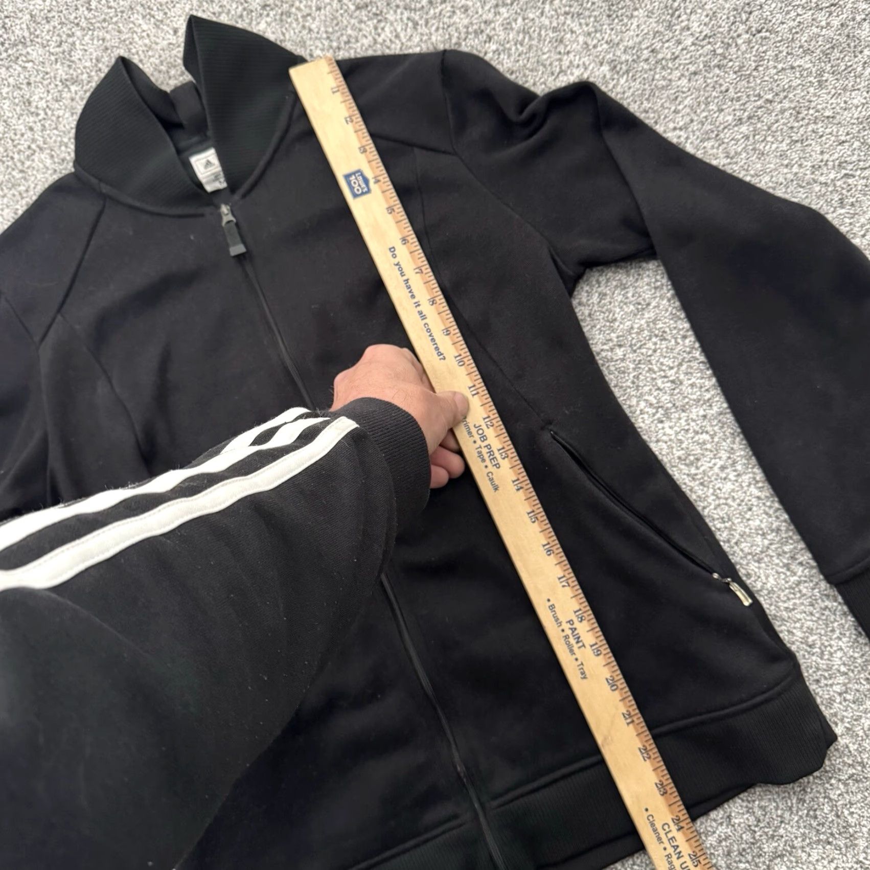 Adidas Adidas Knit Jacket Womens M Full Zip Streetwear Pockets 2011 Athleisure Black Medium Regular Jacket Womens Size M / US 6-8 / IT 42-44 - 5 Thumbnail