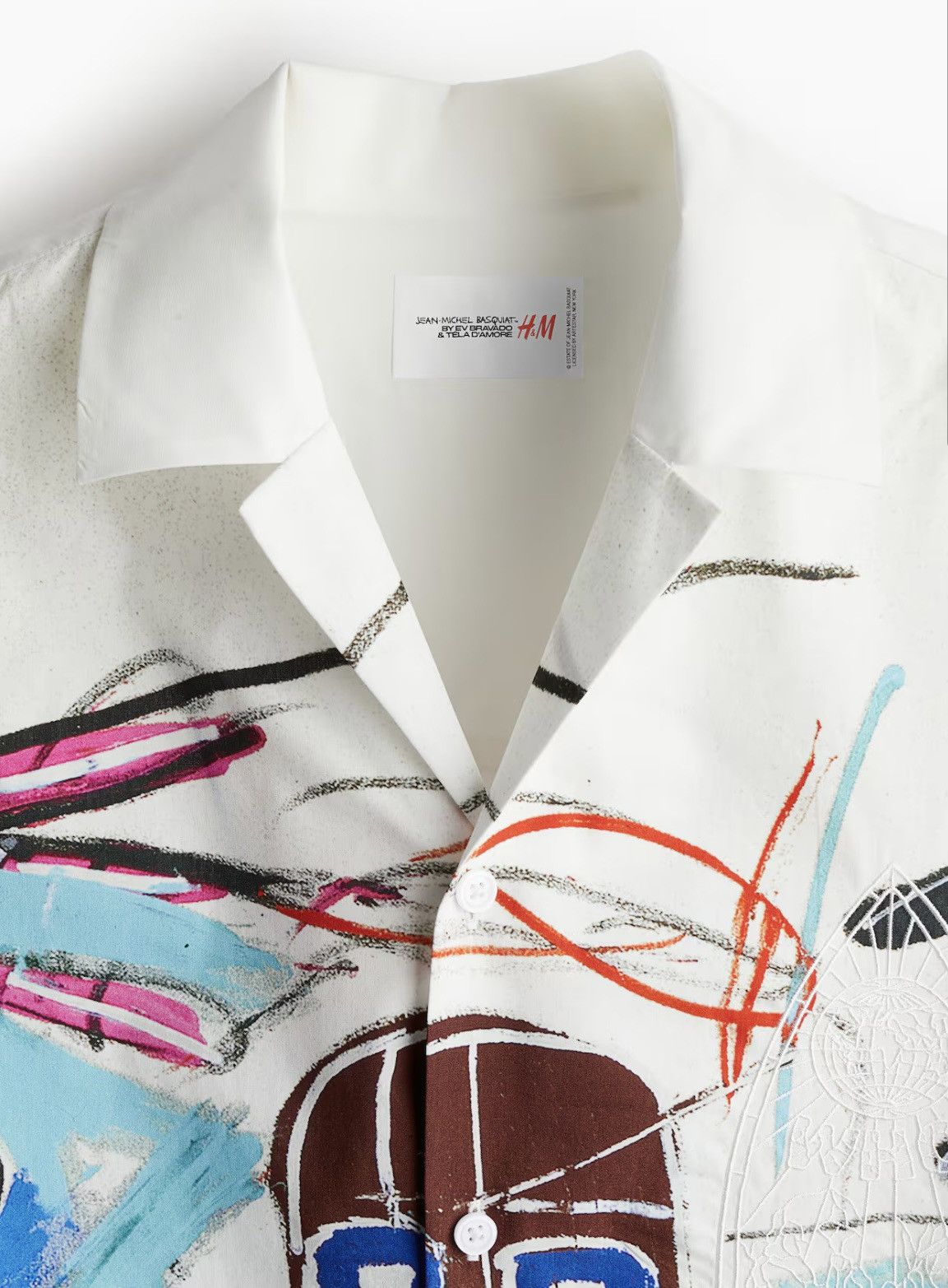 Ev Bravado Shirt Basquiat x Ev Bravado & Téla D'Amore x H&M collab Size US L / EU 52-54 / 3 - 2 Thumbnail