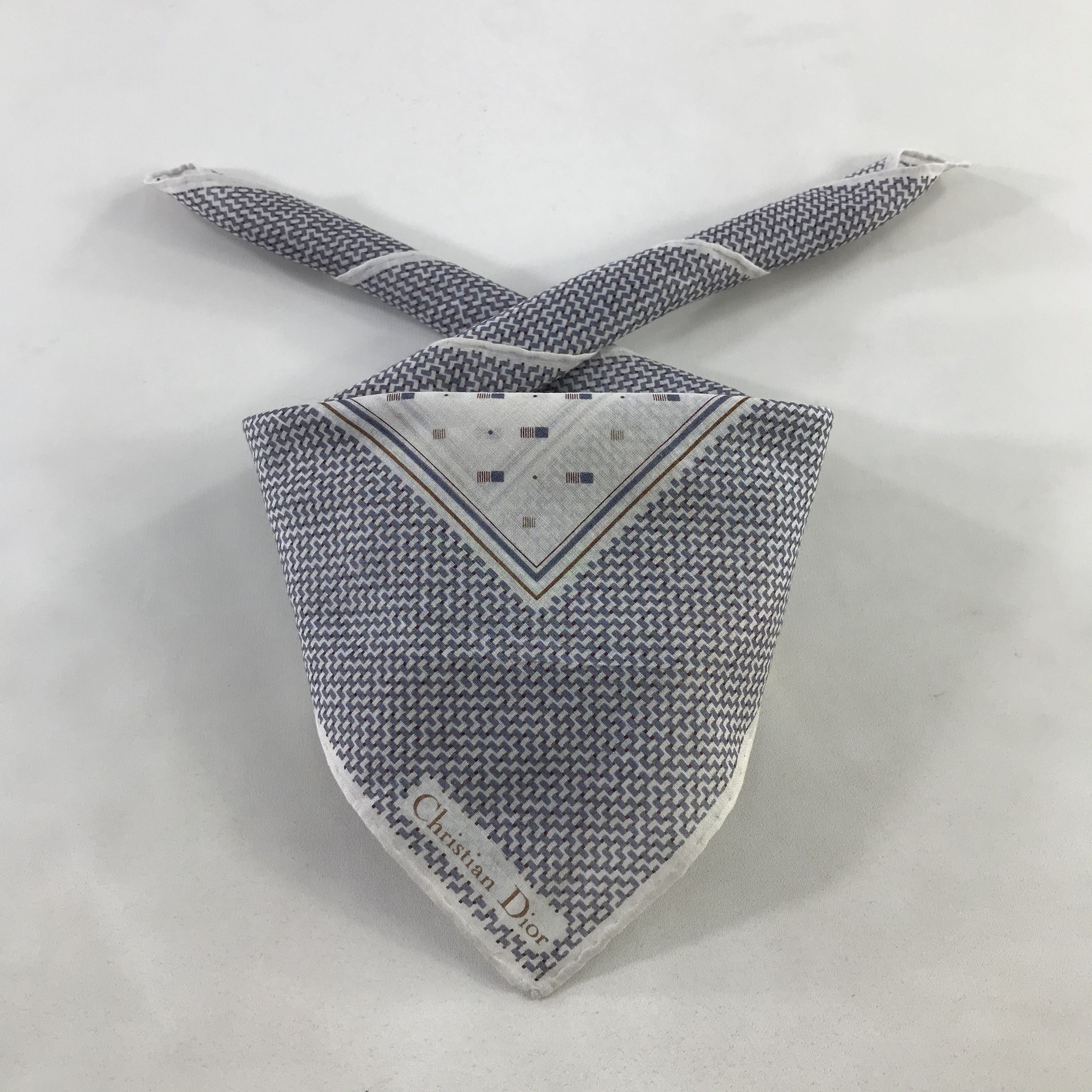 Vintage Christian Dior Neckerchief / Bandana / Handkerchief Size ONE SIZE - 1 Thumbnail