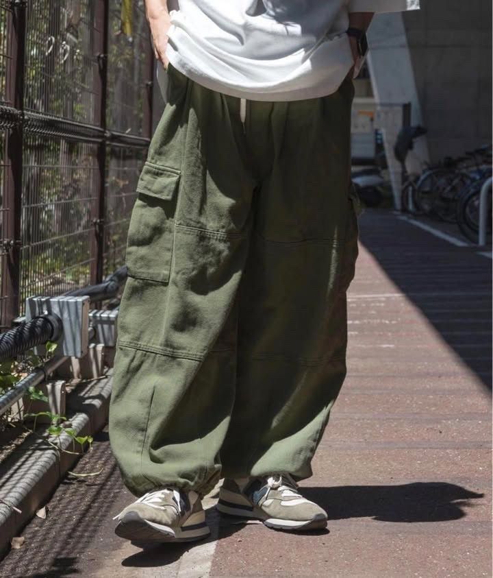 Japanese Brand kutir ultra wide leg baloon pants Size US 33 - 1 Thumbnail