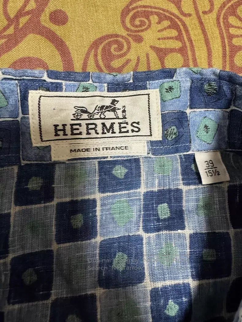 Hermes Hermes size 39 Linen shirt. 100% linen Size US M / EU 48-50 / 2 - 7 Thumbnail