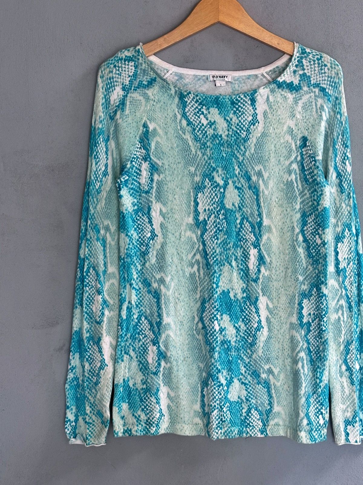 Hysteric Glamour Japanese Oldnavy Snakeskin Mesh Long Sleeve Size US S / EU 44-46 / 1 - 3 Thumbnail