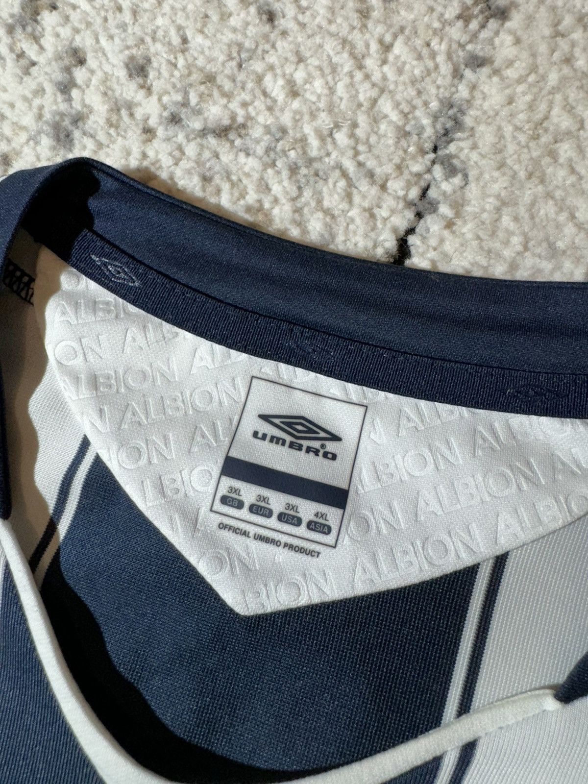 Umbro × Vintage Vintage West Bromwich Albion 2008/09 Umbro Jersey Blokcore Size US XXL / EU 58 / 5 - 6 Thumbnail