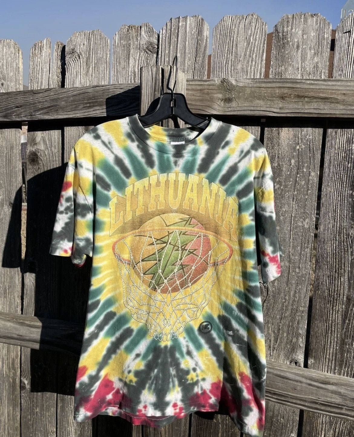 Anvil Vintage 90s Grateful Dead Lithuania T Shirt XL Single Stitch Size US XL / EU 56 / 4 - 14 Thumbnail