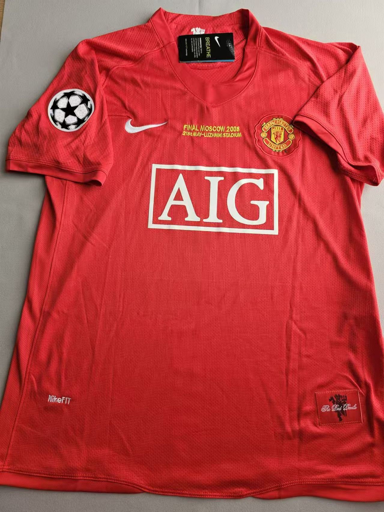 Other 2007 08 Manchester United #7 C Ronaldo Jersey Size US XXL / EU 58 / 5 - 2 Thumbnail