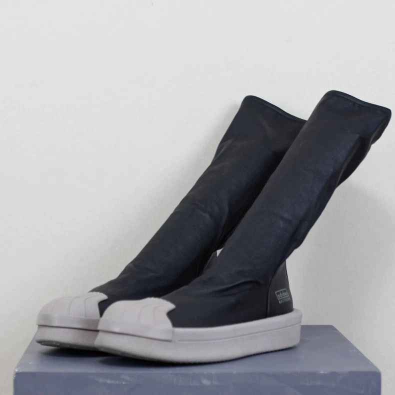 Rick Owens rickowens adidas Co-branded Shell Toe Boots-2508 Size US 9 / EU 42 - 2 Thumbnail