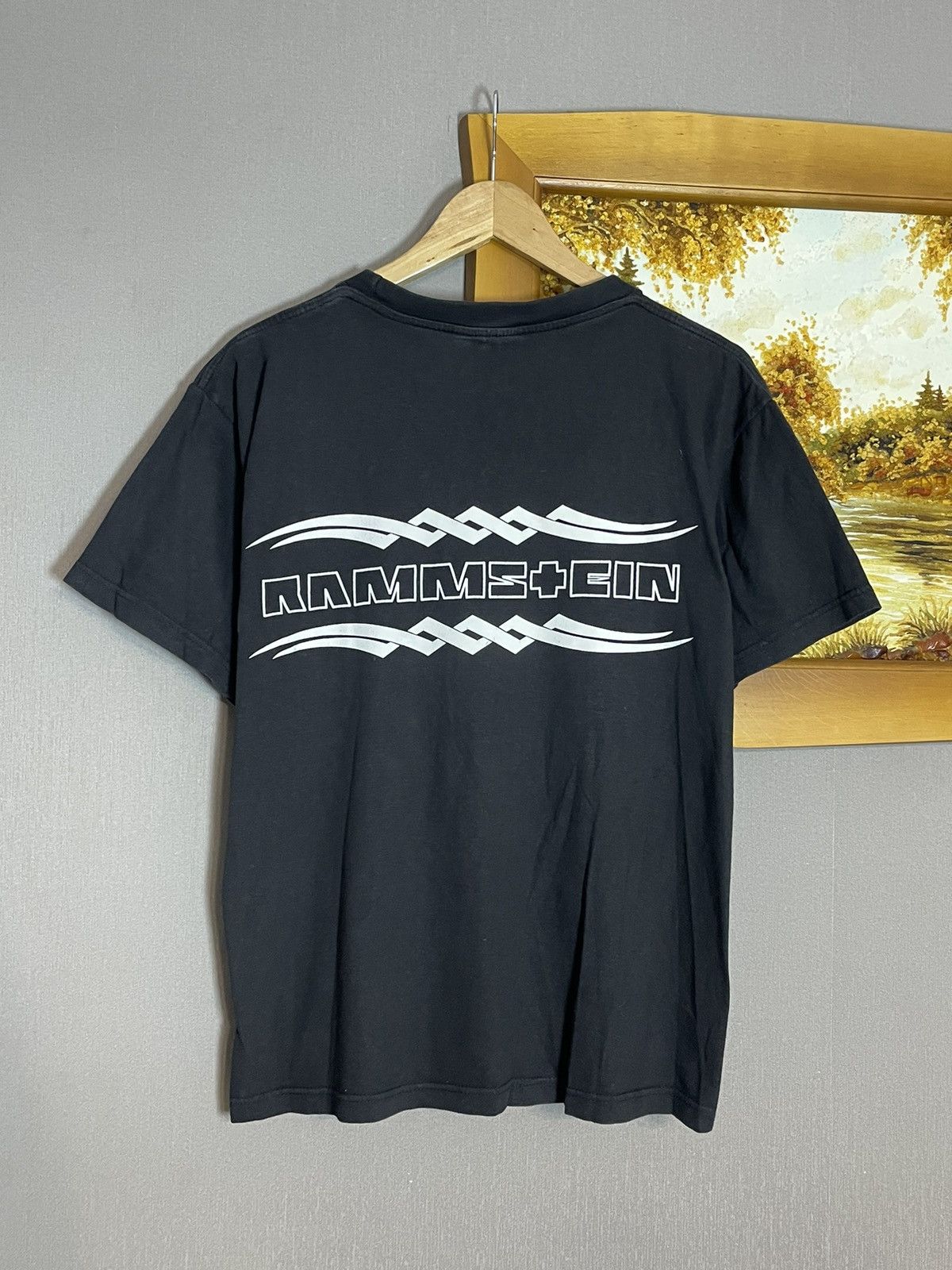 Band Tees × Vintage Rare Vintage 2004 Rammstein Lichtspielhaus Graphic T-shirt Size US L / EU 52-54 / 3 - 7 Thumbnail