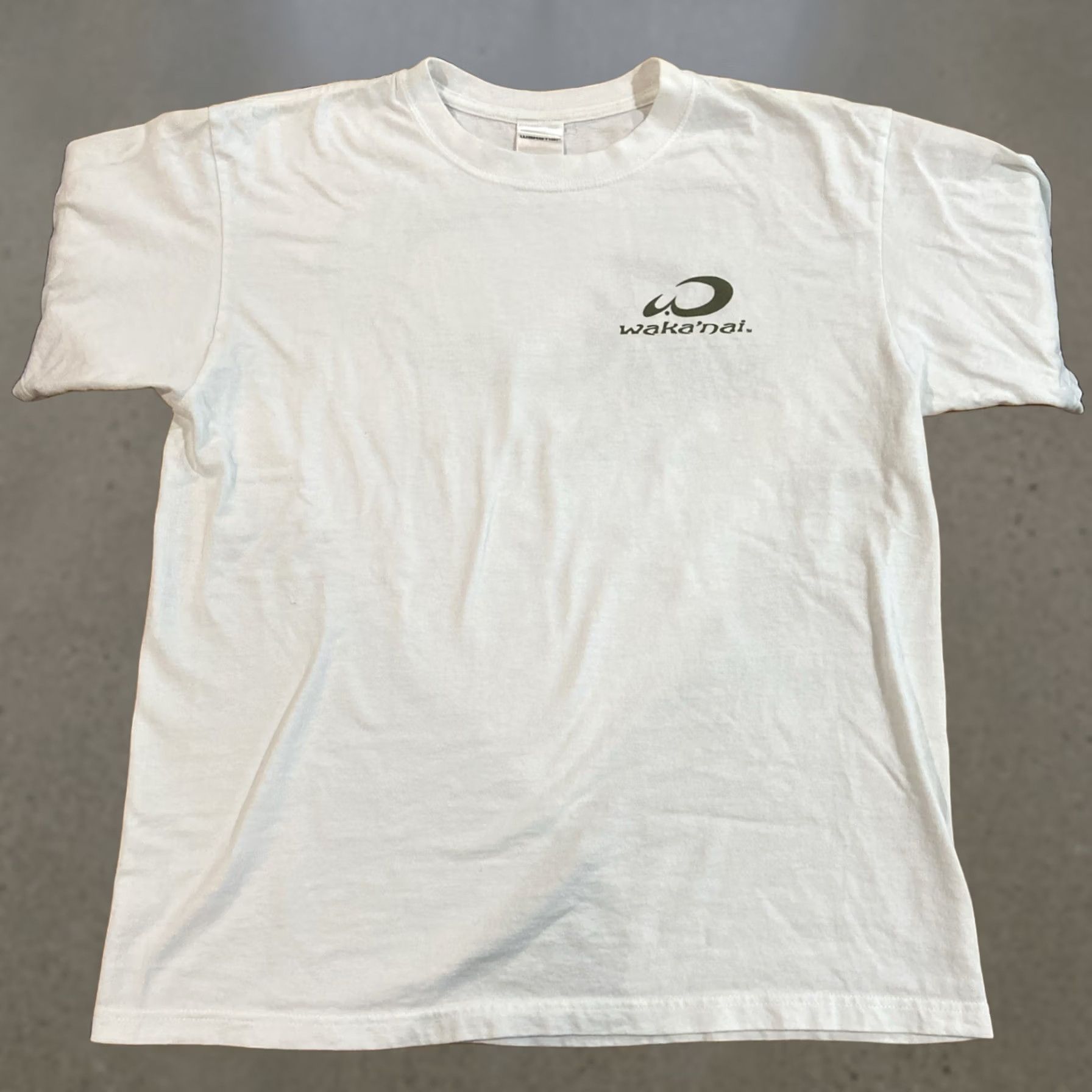 Vintage VINTAGE 2001 Y2K M & M T-Shirt Surfwear Hawaii Shirt White XL Men Regular Short Sleeve Crew Neck 90s 2001 Size US XL / EU 56 / 4 - 1 Thumbnail