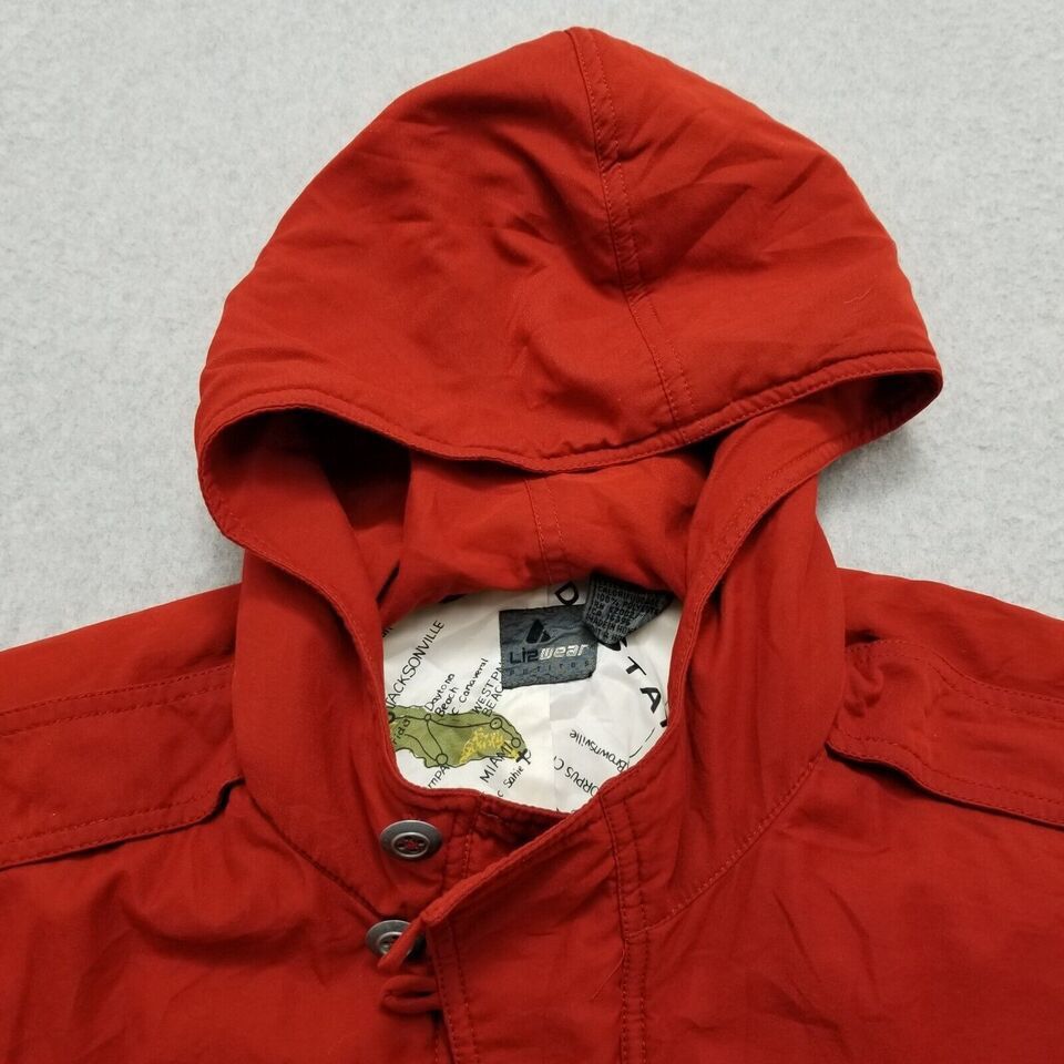 Other Li2wear Jacket Womens Small Red Pockets Full Zip Hooded Size S / US 4 / IT 40 - 5 Thumbnail