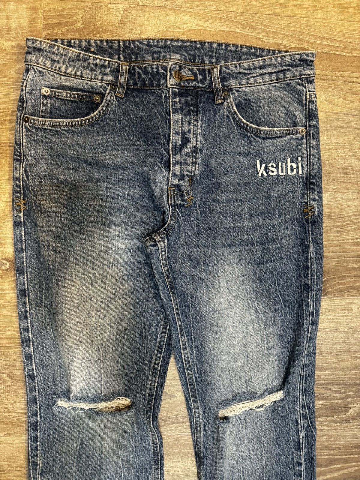 Ksubi Ksubi Hazlow Notorious Kulture Jeans Size US 34 / EU 50 - 2 Thumbnail