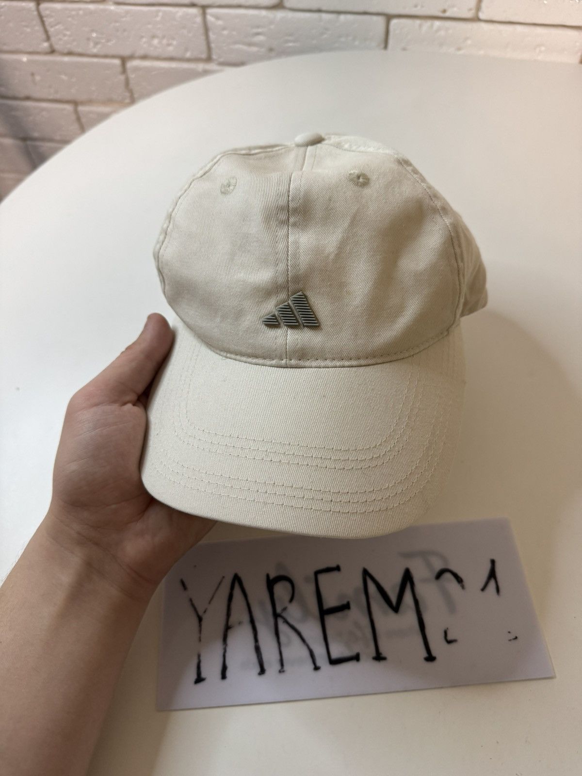 Vintage Adidas vintage cap hat Size ONE SIZE - 2 Thumbnail