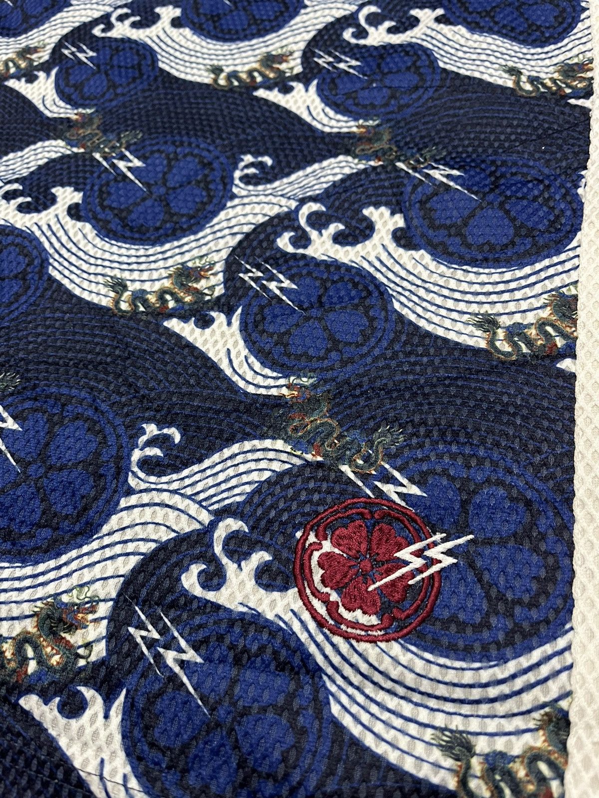 Blue Blue Japan × Japanese Brand NIPPON BLUE by Oniarai Rare Design Shirt Size US M / EU 48-50 / 2 - 6 Thumbnail