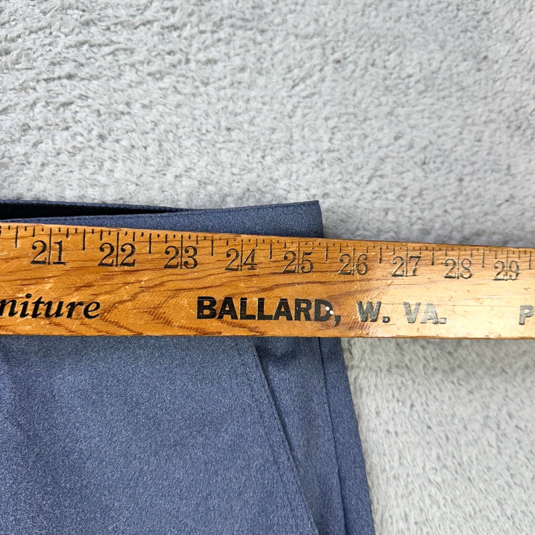 Vintage 01.Algo Mens Chino Golf Pants 44 Blue Performance Tech Straight Pocket Logo NEW Size US 44 / EU 60 - 6 Thumbnail