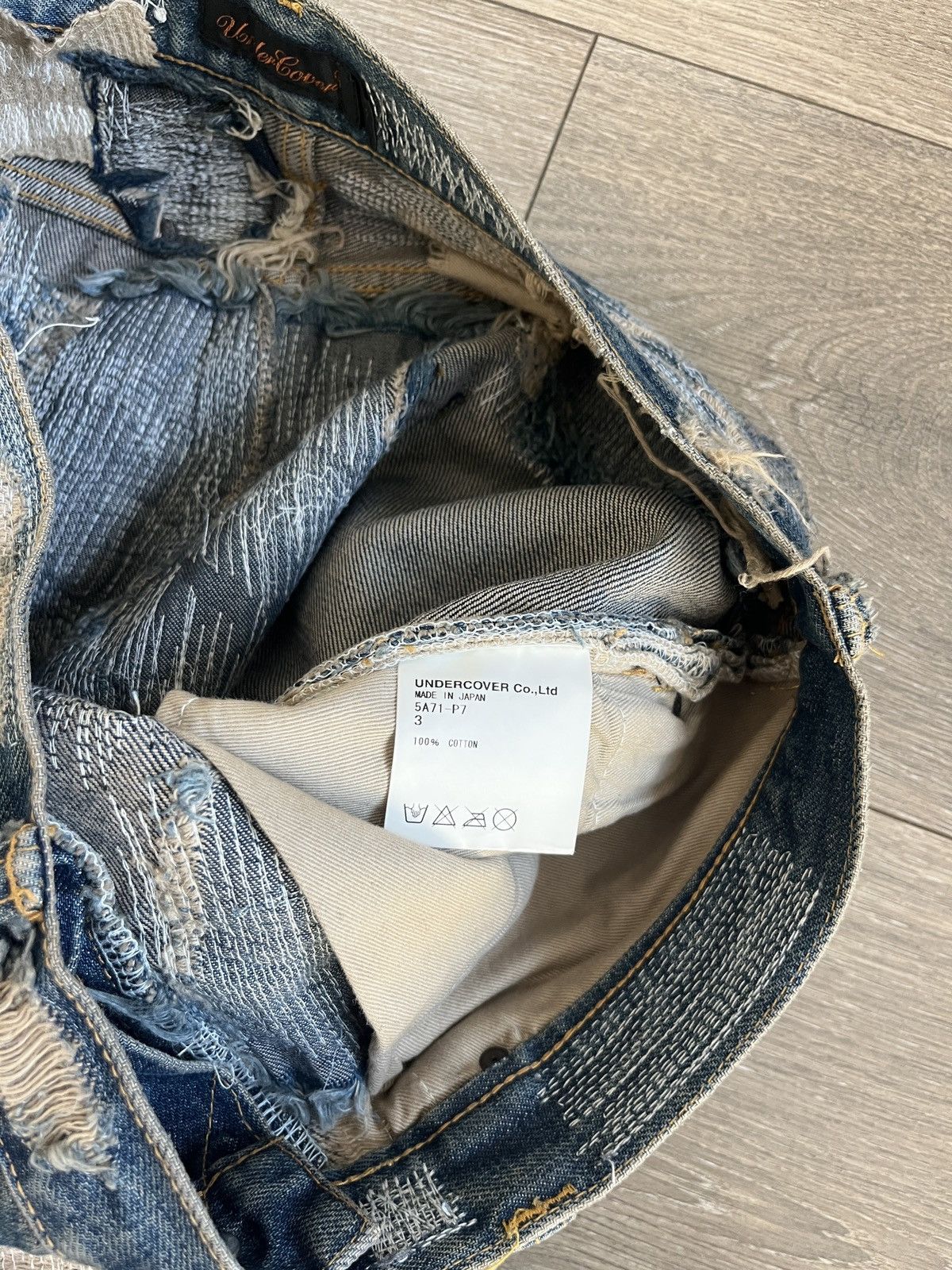 Undercover Undercover AW05 85 Denim GRAILLLL Size US 30 / EU 46 - 5 Thumbnail