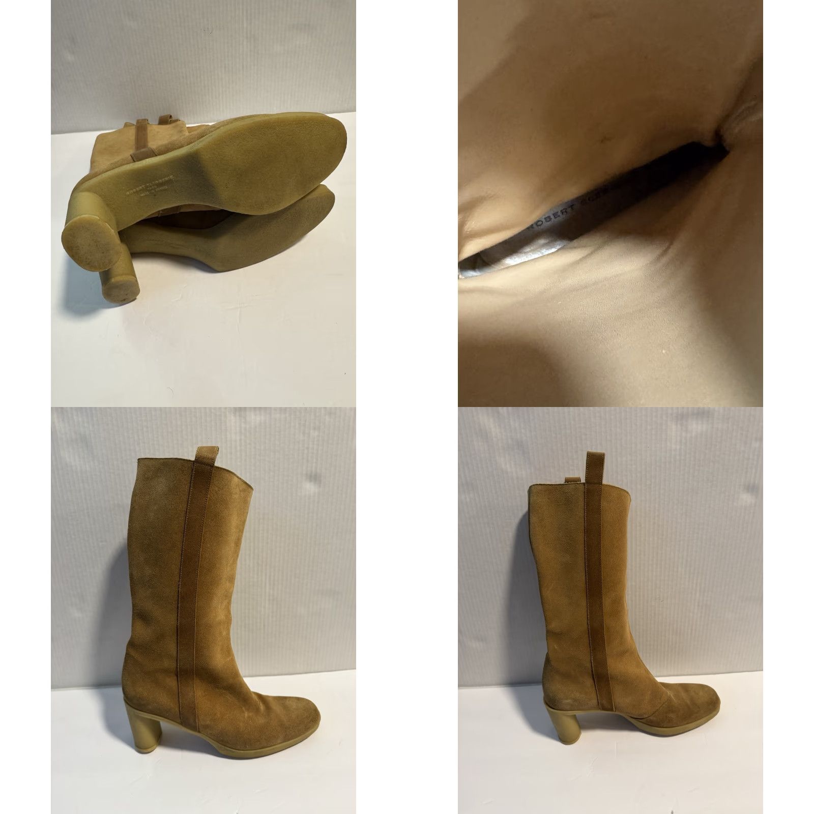 Vintage Robert Clergerie France Vintage Suede Boots Women's TAN Size 9 Size US 9 / IT 39 - 8 Thumbnail