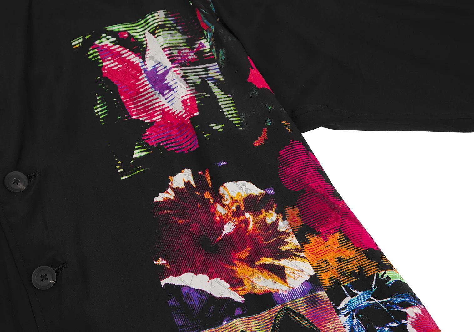 Yohji Yamamoto Yohji Yamamoto Floral Print Long Shirt Size US M / EU 48-50 / 2 - 8 Thumbnail