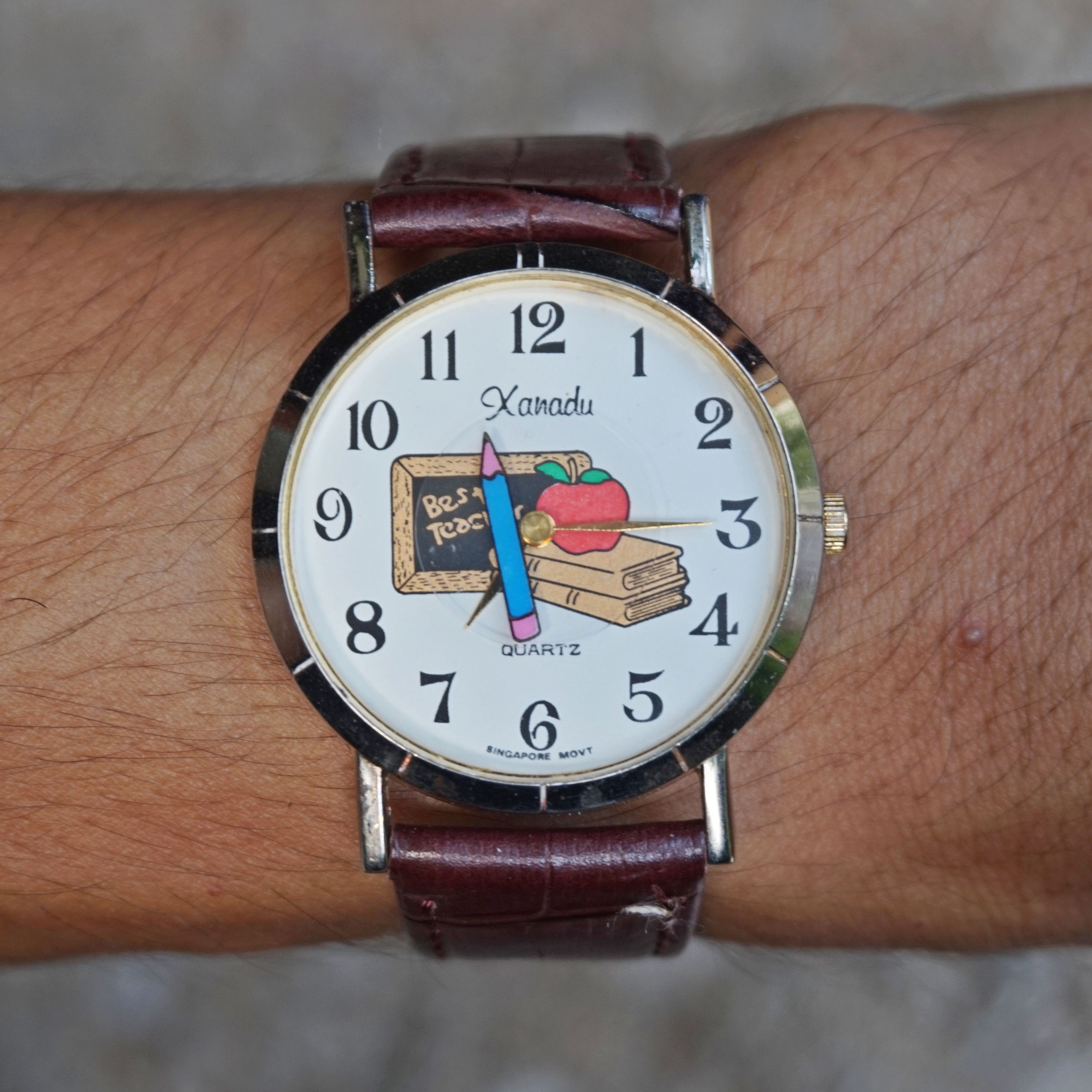 Vintage Vintage Xanadu Watch Unique Dial Watch Size ONE SIZE - 5 Thumbnail