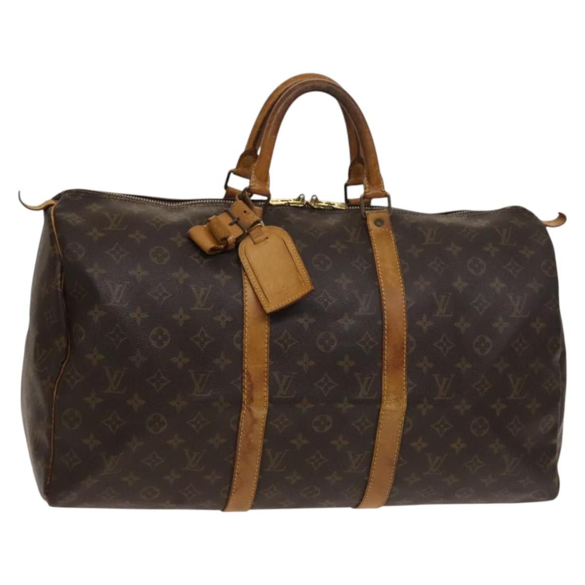 Louis Vuitton LOUIS VUITTON Monogram Keepall 50 Boston Bag M41426 Size ONE SIZE - 1 Thumbnail