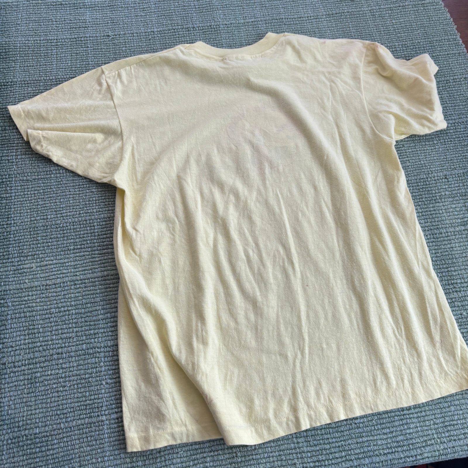 Vintage Vintage 1980s "Cookie Safari" Animal Tee Shirt Yellow Sz M/L Size US M / EU 48-50 / 2 - 8 Thumbnail