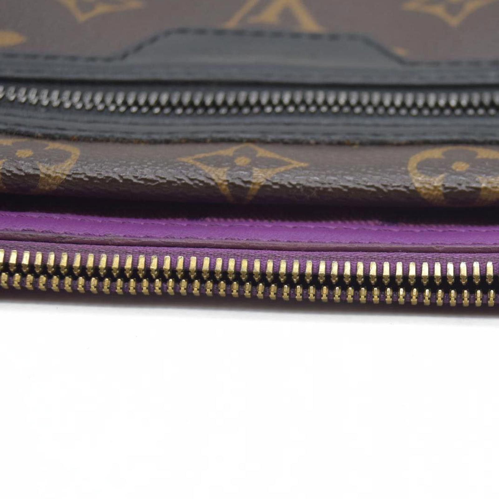 Louis Vuitton Louis Vuitton Monogram Double Flat Messenger Marron Size ONE SIZE - 9 Thumbnail