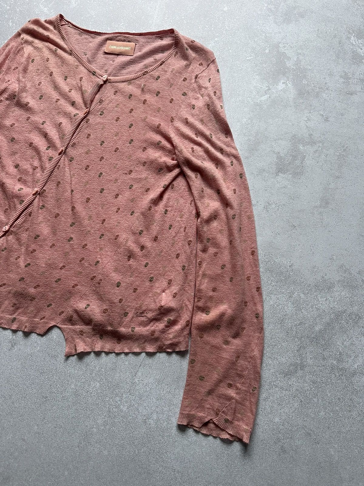 Designer × Zadig & Voltaire Sweater Cardigan Zadig&Voltaire Pink size M Size M / US 6-8 / IT 42-44 - 2 Thumbnail