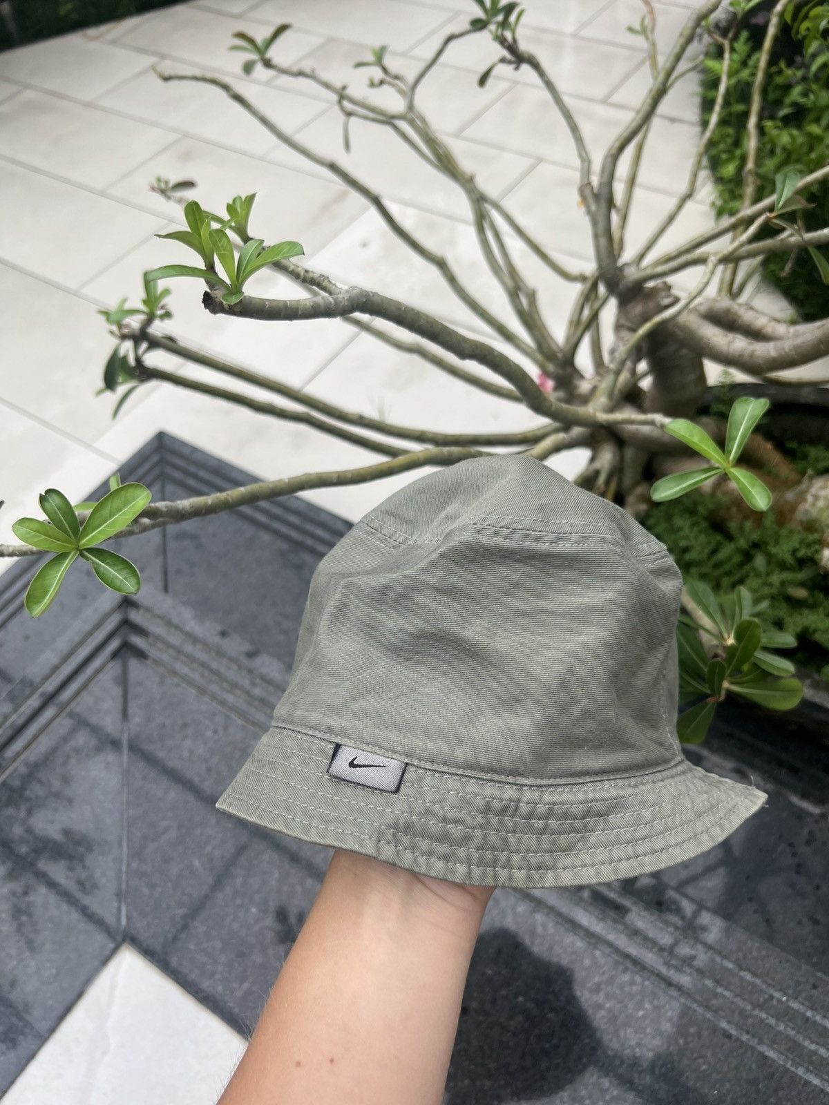 Nike × Vintage 90s Nike Swoosh Vintage Y2K Retro Bucket Hat Size ONE SIZE - 2 Thumbnail