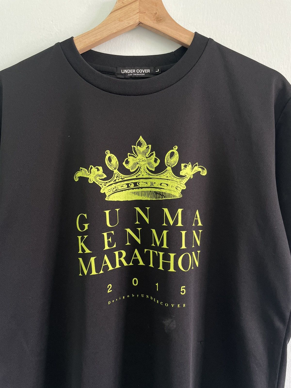 Japanese Brand × Jun Takahashi × Undercover Vintage Undercover Gunma Kenmin Marathon Jersey Size US M / EU 48-50 / 2 - 3 Thumbnail
