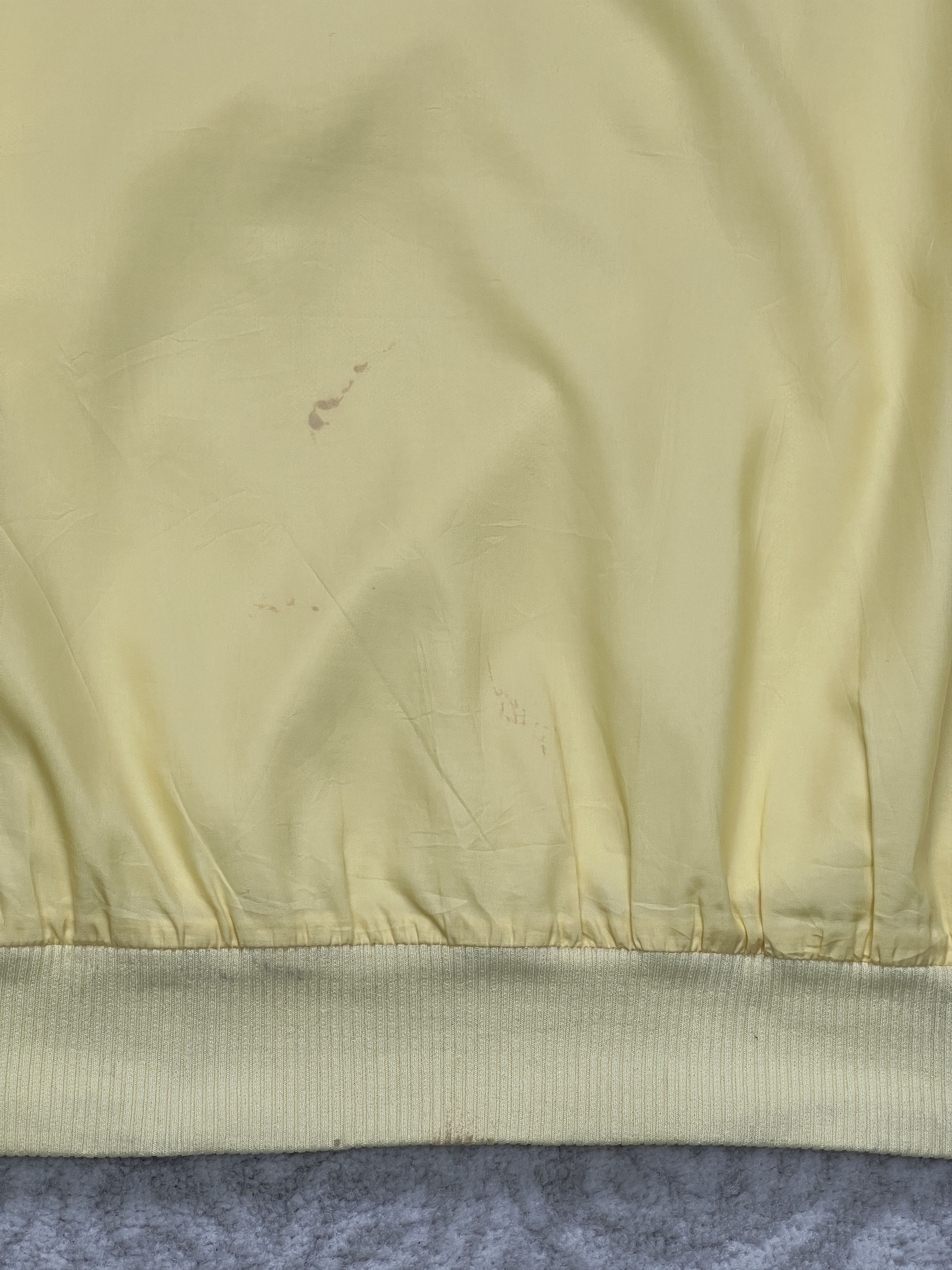 Lacoste Vintage Lacoste Chemise Bomber Jacket Yellow Made in France Size US L / EU 52-54 / 3 - 14 Thumbnail