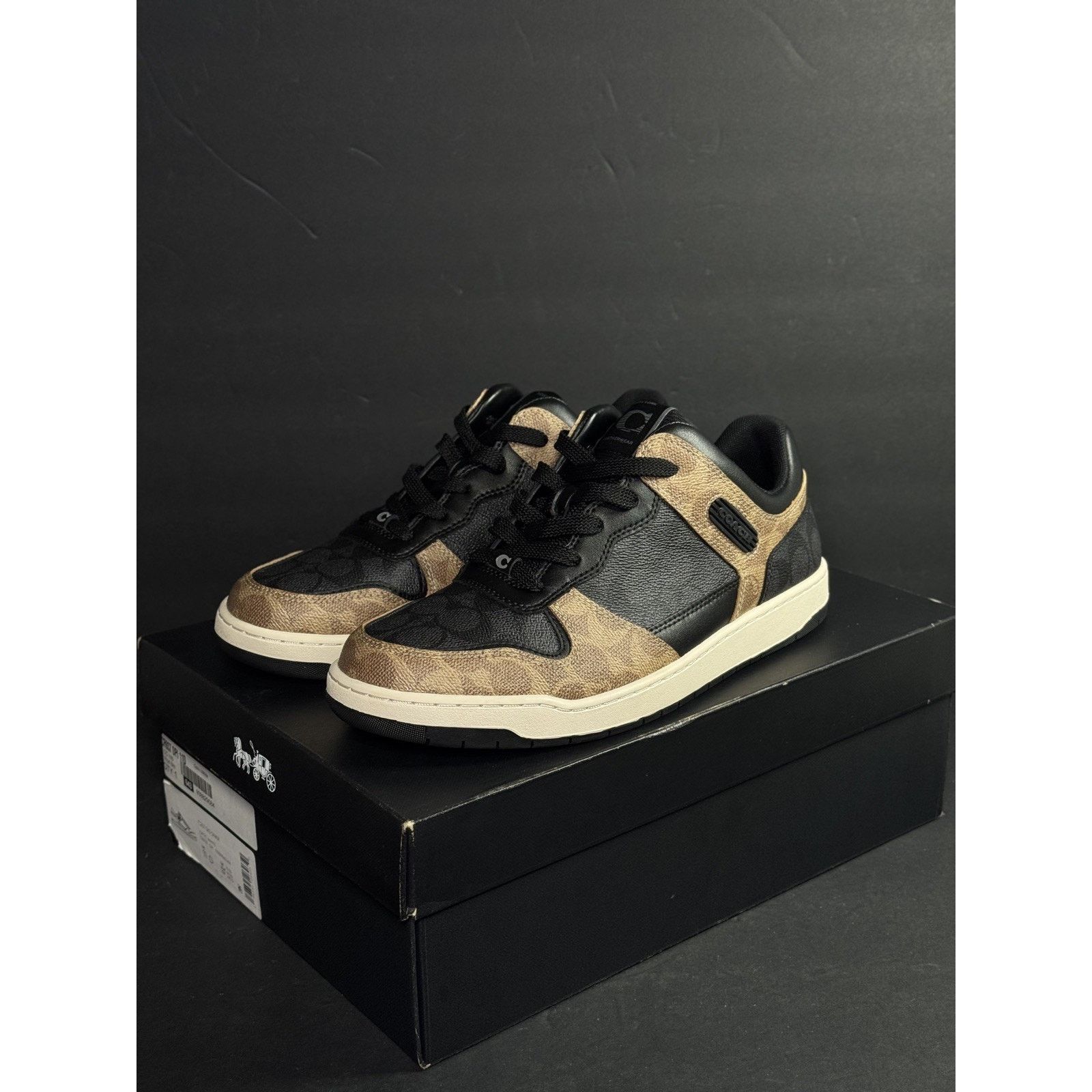 Coach COACH Designer C201 Mixed Signature Monogram Men's sz 11 New Size US 11 / EU 44 - 1 Thumbnail
