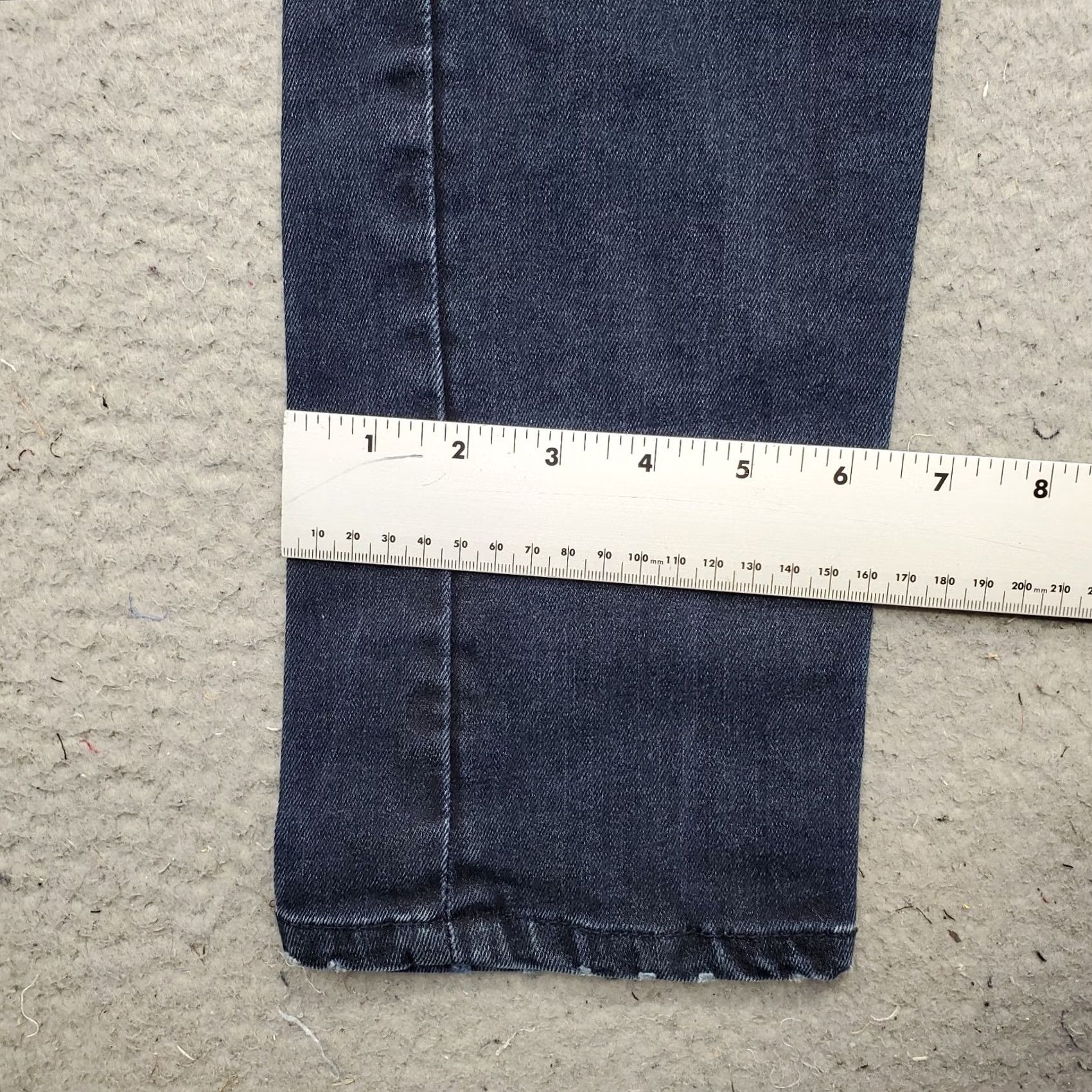 Denim & Co. Denim Co. Jeans Mens 36x32 Blue Denim Comfy Flex Stretch Distressed Skinny Leg Size US 36 / EU 52 - 5 Thumbnail