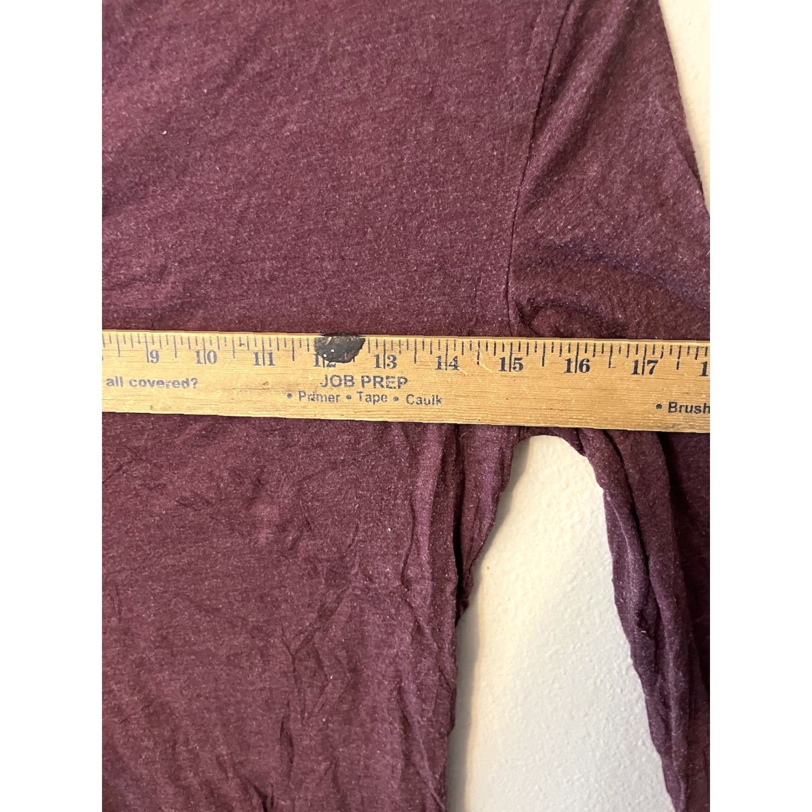Vintage Aéropostale Women's Maroon Crew Neck Long Sleeve T-Shirt, Classic/Fitted Sleeve, Size M, Slim Fit, Breathable, Lightweight, Easy Care, Basic Shirt Size M / US 6-8 / IT 42-44 - 5 Thumbnail