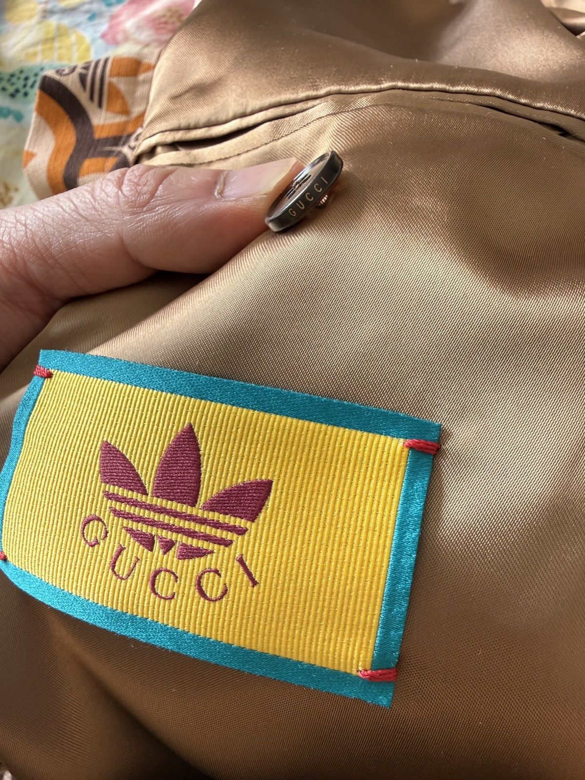 Adidas × Gucci Interlocking G Trefoil Short Sleeve Jacket sizesize48 Size US M / EU 48-50 / 2 - 17 Thumbnail