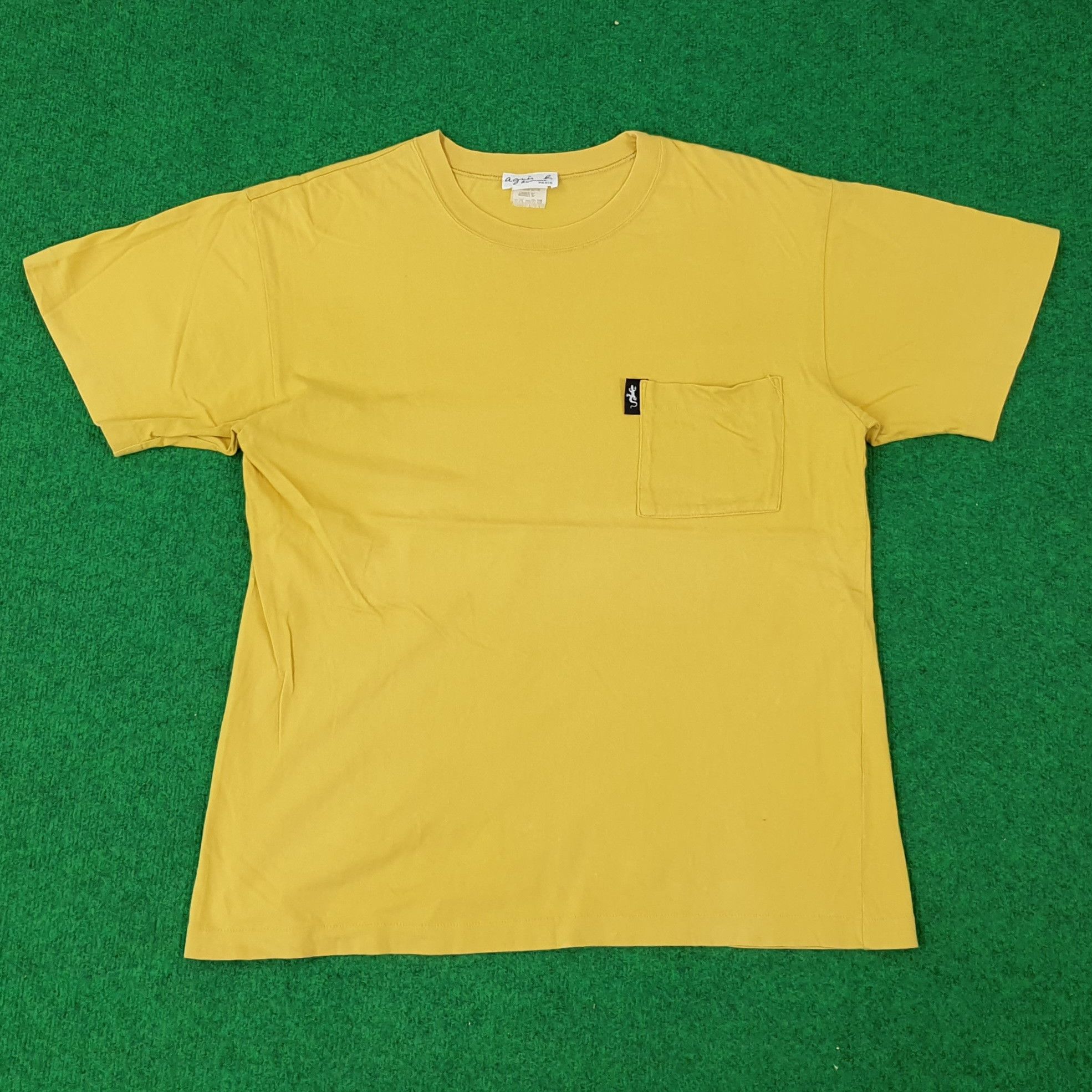 agnes b. Vintage Agnes b. Homme Paris Designer Tshirt C239N49 Size US L / EU 52-54 / 3 - 1 Thumbnail