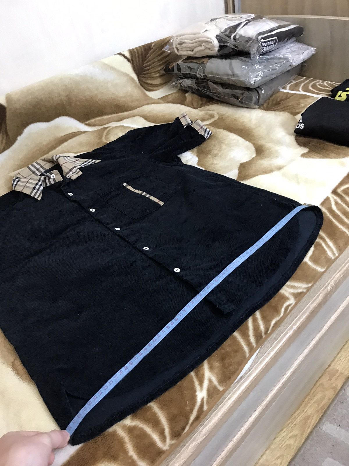 Japanese Brand × Vintage 🔥 Vintage Y2K Burberry Style Nova Check Keef Ralph Shirt Size US L / EU 52-54 / 3 - 12 Thumbnail