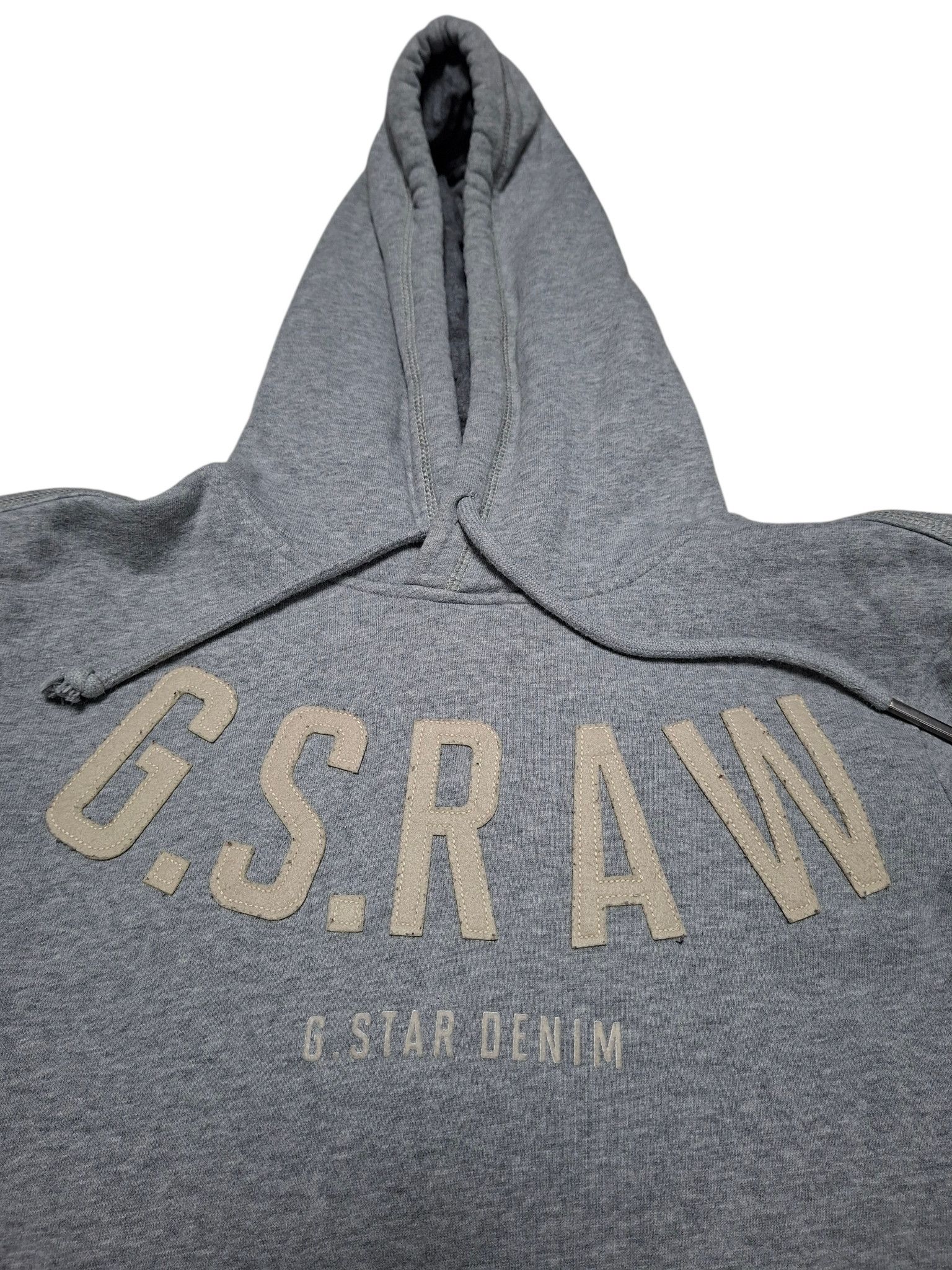 G-Star G STAR RAW VINTAGE BIG LOGO EMBROIDERED HOODIE Size US M / EU 48-50 / 2 - 2 Thumbnail